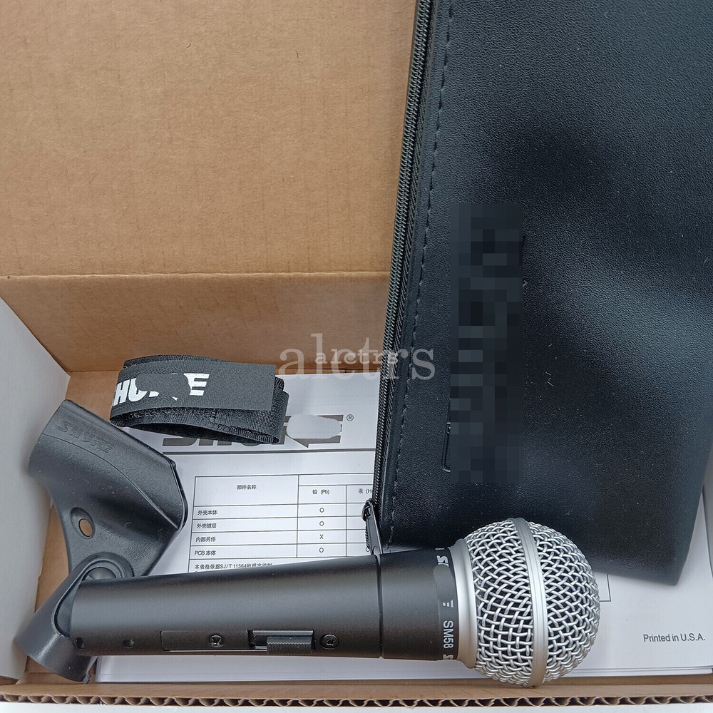 SM58 Dynamic Vocal Microphone with On/Off Switch Free Shipping