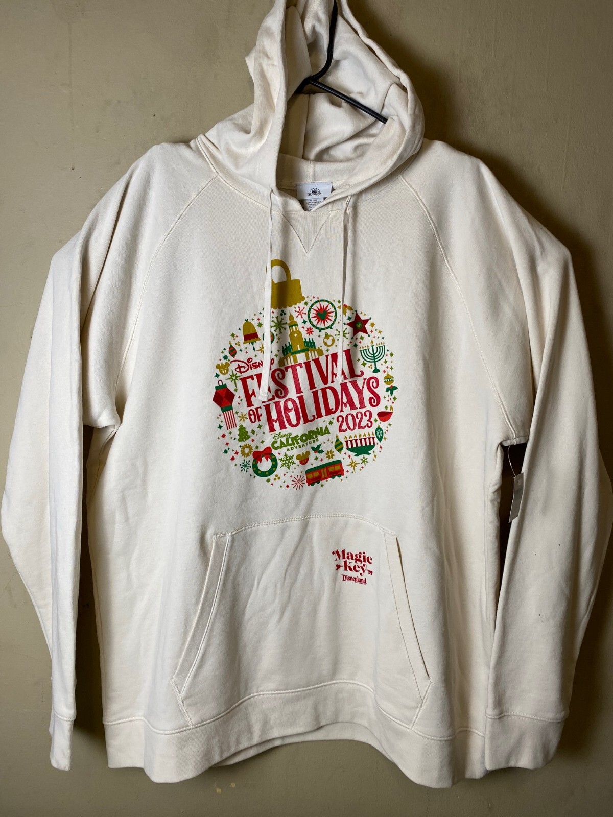 NWT-DISNEY California Adventure Festival Of Holidays 2023 Hoodie SZ 3X
