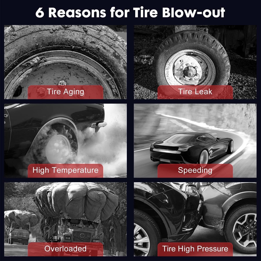 Autel MX-Sensor 315MHz&433MHz Programmable TPMS Universal Tire Pressure Sensor