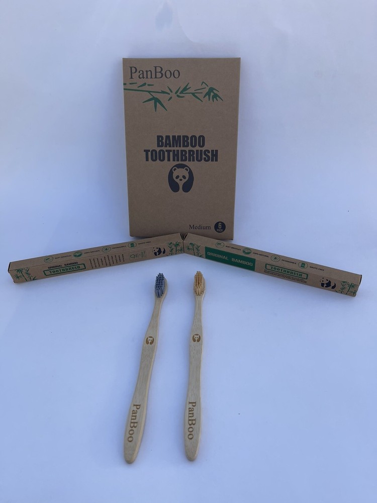 bamboo toothbrush medium