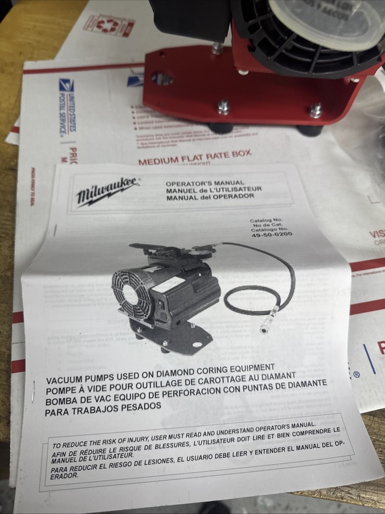 Milwaukee 49-50-0200 Vacuum Pump Assembly