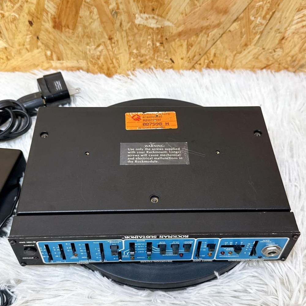 Rockman Sustainor 1989 Guitar Effect Processor Sound Checked Working