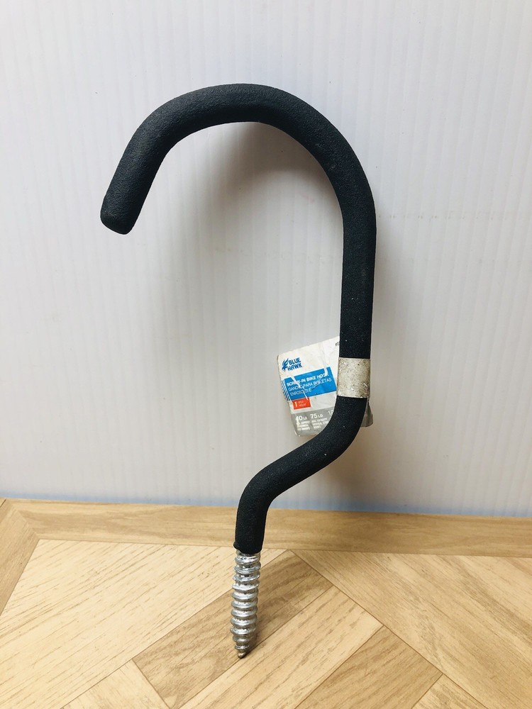 Blue Hawk Screw-in Bike Hook Heavy Duty Storage Stud Mounted 75lbs Max