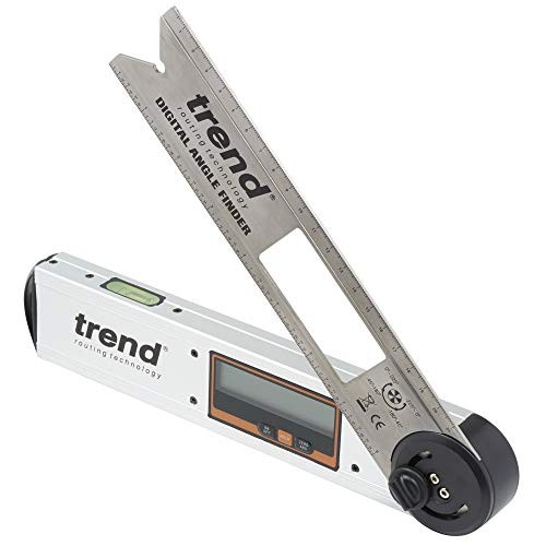 Trend 8-Inch Digital Angle Finder for Precise 8 inches, Silver