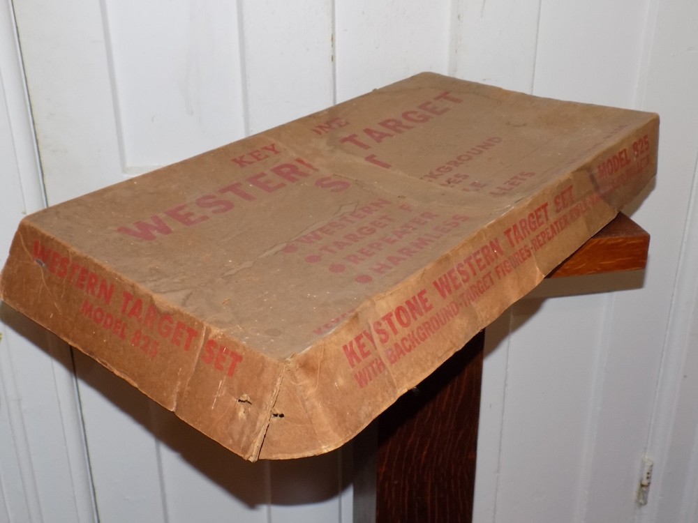 Vintage Keystone Western Target Set in Box