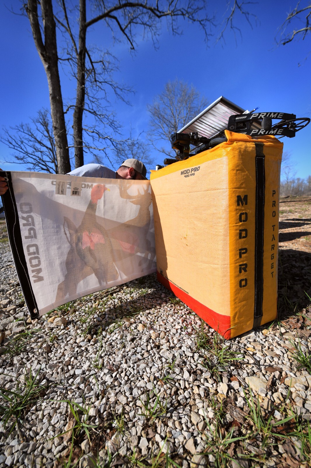 Morrell Yellow Jacket MOD Pro Archery Target | Tuning + Precision Face Included