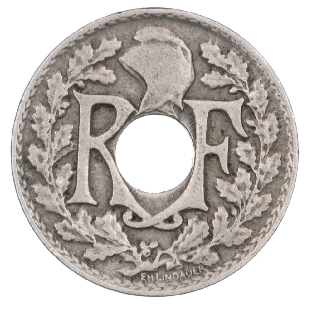 FRANCIA 10 Centimes Lindauer 1926
