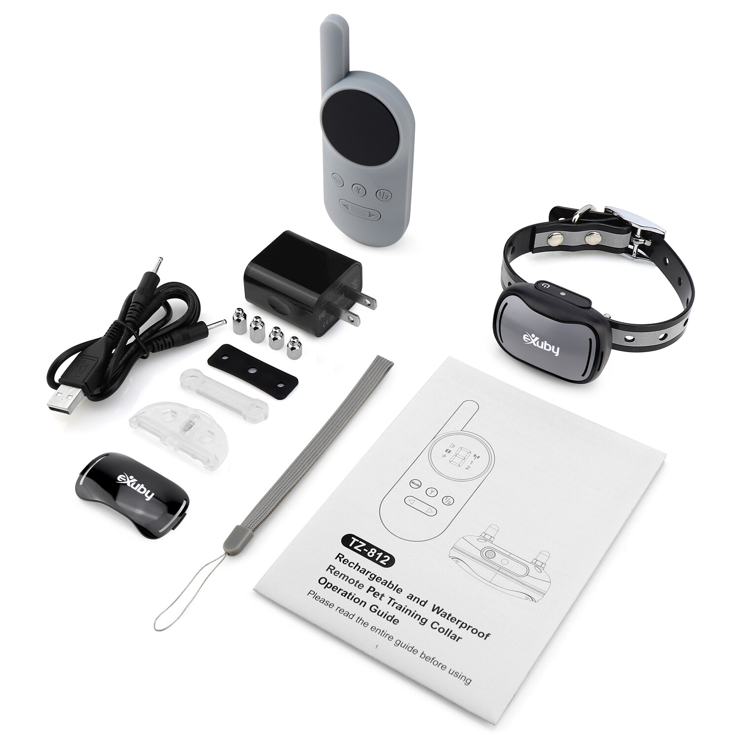 eXuby - Gentle Cat Shock Collar w/Remote & Bell - Designed for Training Cats