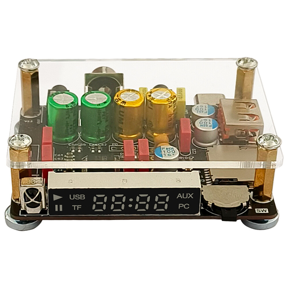 ZK-DAM-K1 DSP Tuning Preamp Bluetooth Decoder Board U Disk Sound Card Decoding