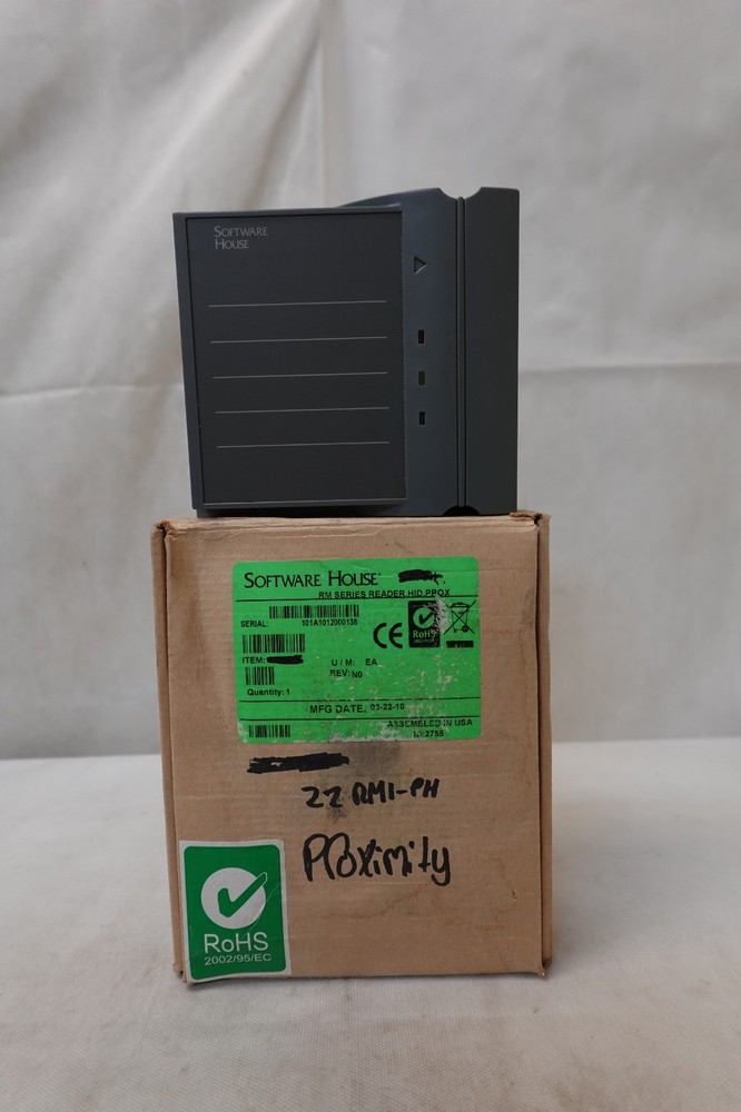 SOFTWARE HOUSE ZZ-RM1-PH PROX PROXIMITY CARD READER - USED - AS IS