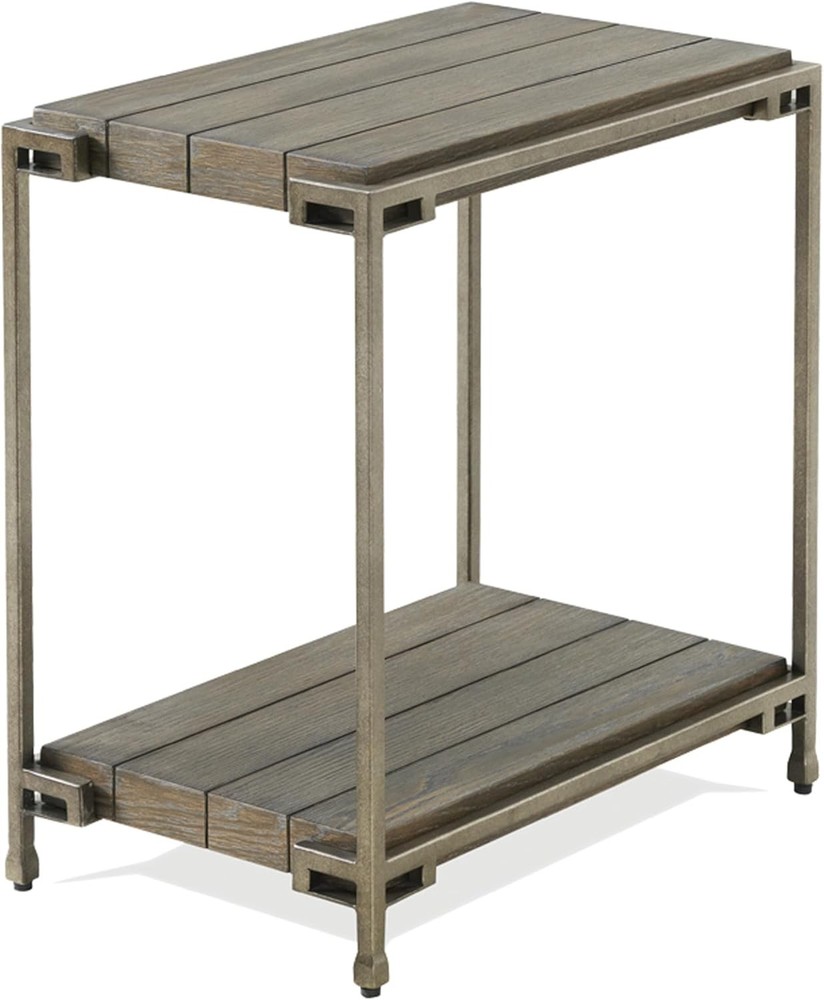 Corbeta Living Room Side Tables Aged Graphite