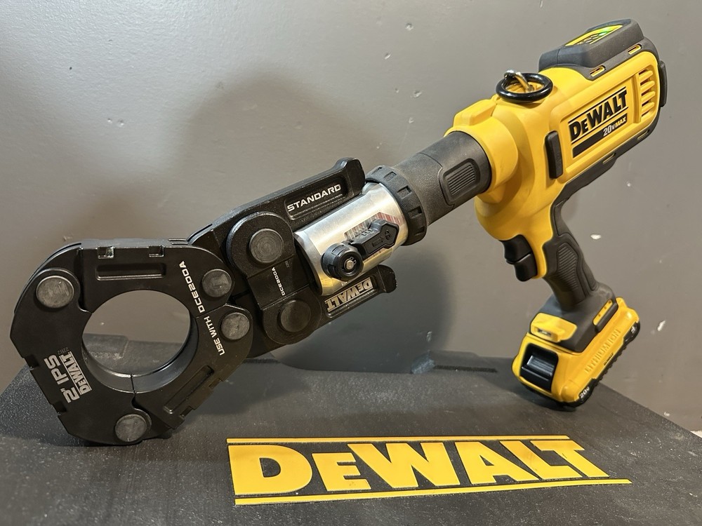 DEWALT DCE2002mk2 CORDLESS 20V PRESS TOOL KIT New With Jaws And Ring Bundle