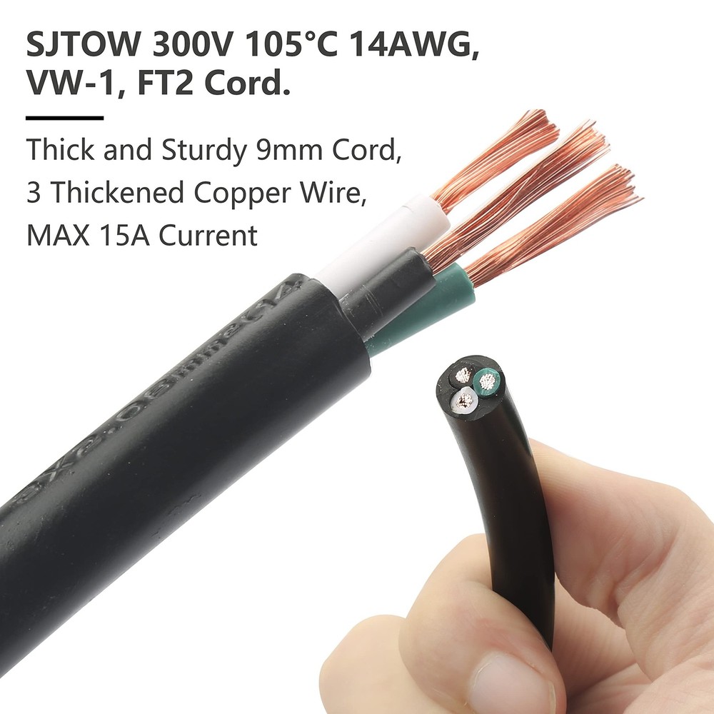 Power Cord & Analog Temp Controller Replacement for Masterbuilt Smokers