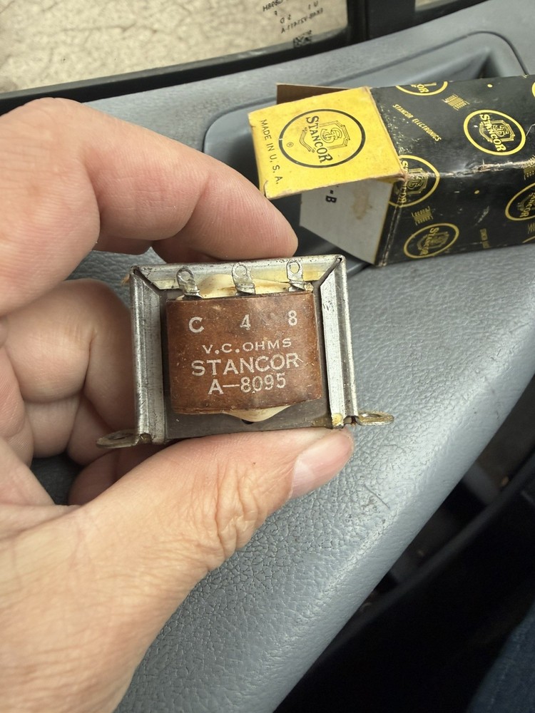 1 Stancor UTC Triad Matching A-8095 NOS transformers.