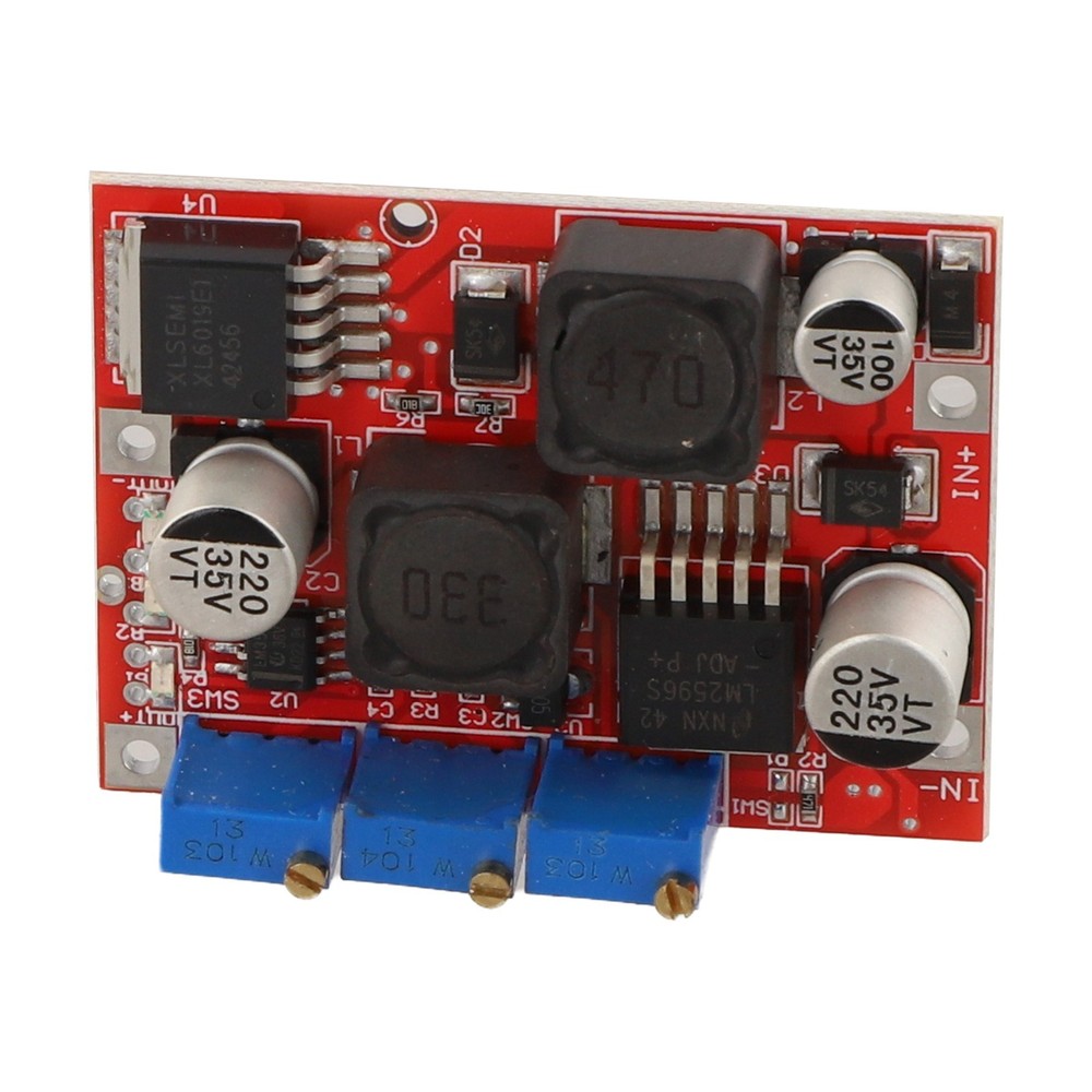 Voltage Converter Module with 15W Output and Adjustable Current Control