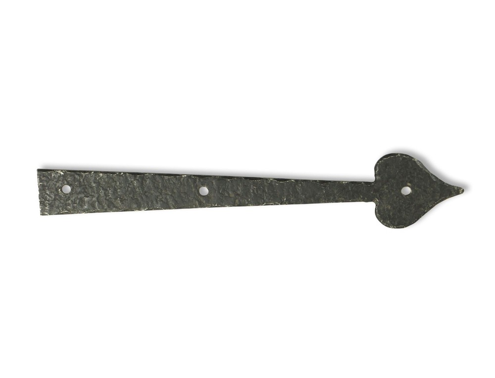 Antique Colonial Cast Iron Strap Door Hinge