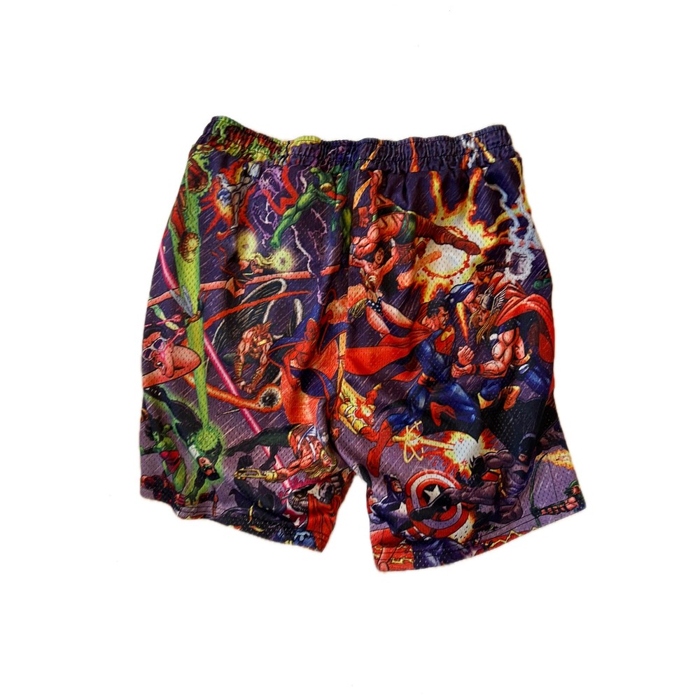 Marvel Universe Lined Athletic Shorts Mens M
