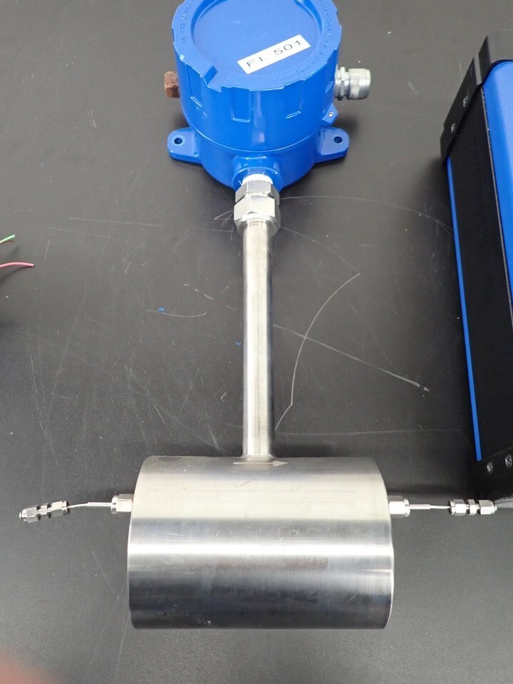 INTEK RHEOTHERM 210R FLOW METER & TUL1/16 SENSOR