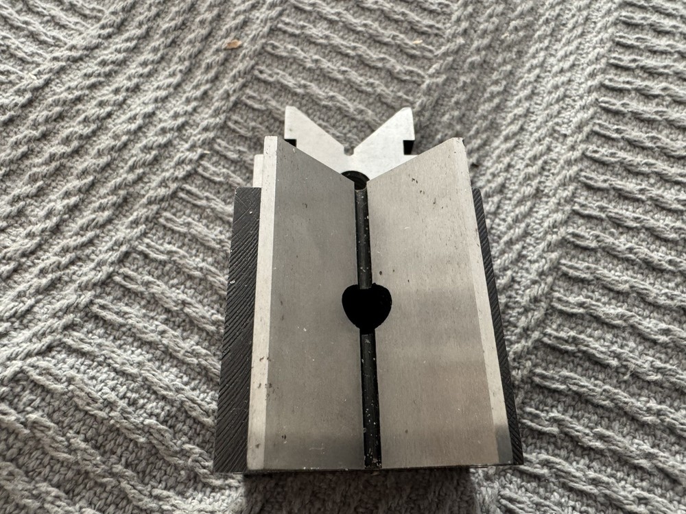 Starrett 567 V Block with Clamp,MINT.