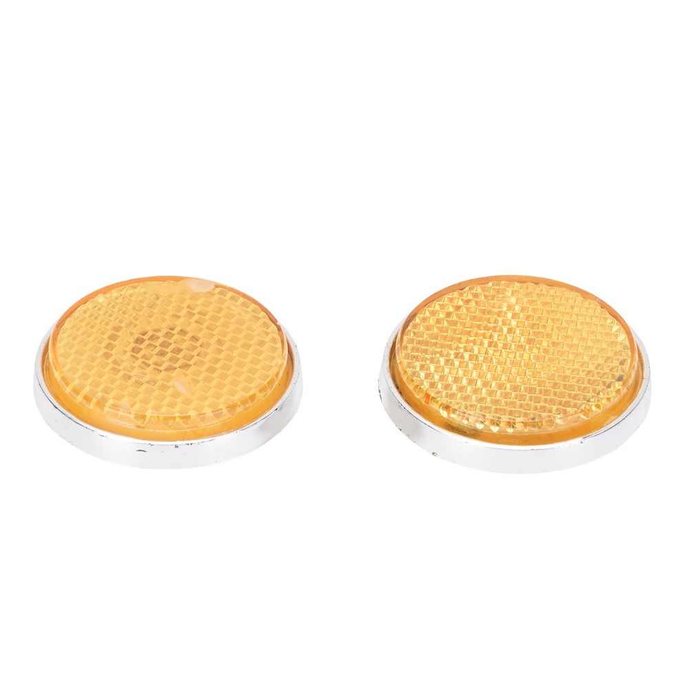 Front Fork Leg Reflectors 43mm Diameter Front Fork Round Reflector Enhanced MDYY