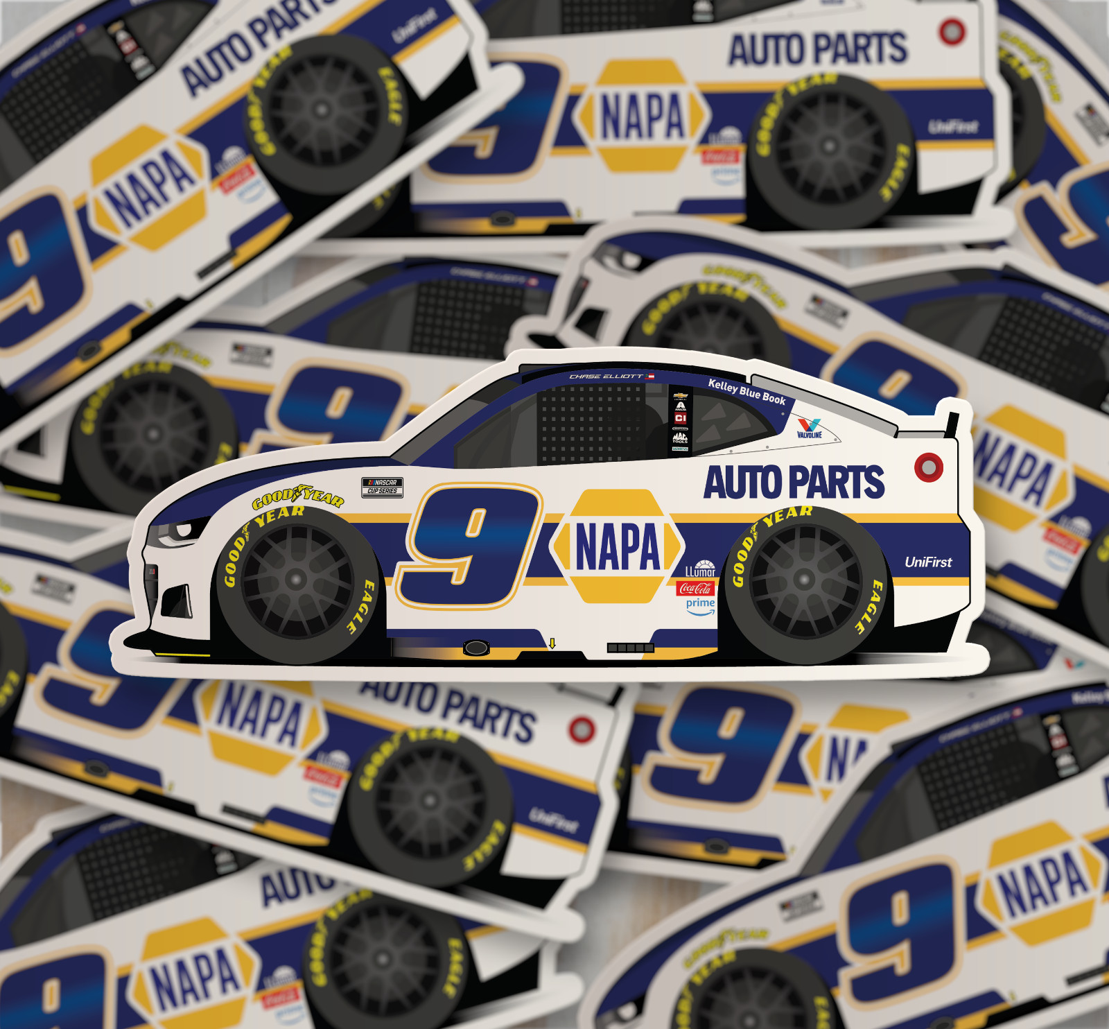 2026 Chase Elliott Napa NASCAR Sticker