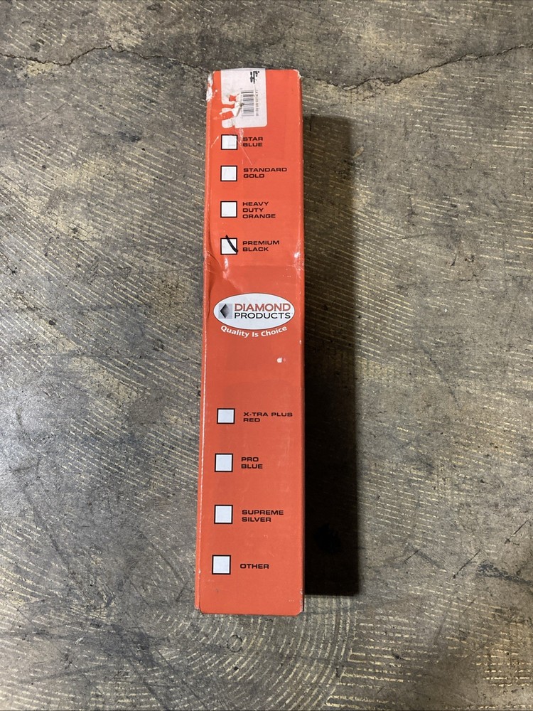 Diamond Products Core Bit 2-1/4” Premium Threaded Bit POL, 06140