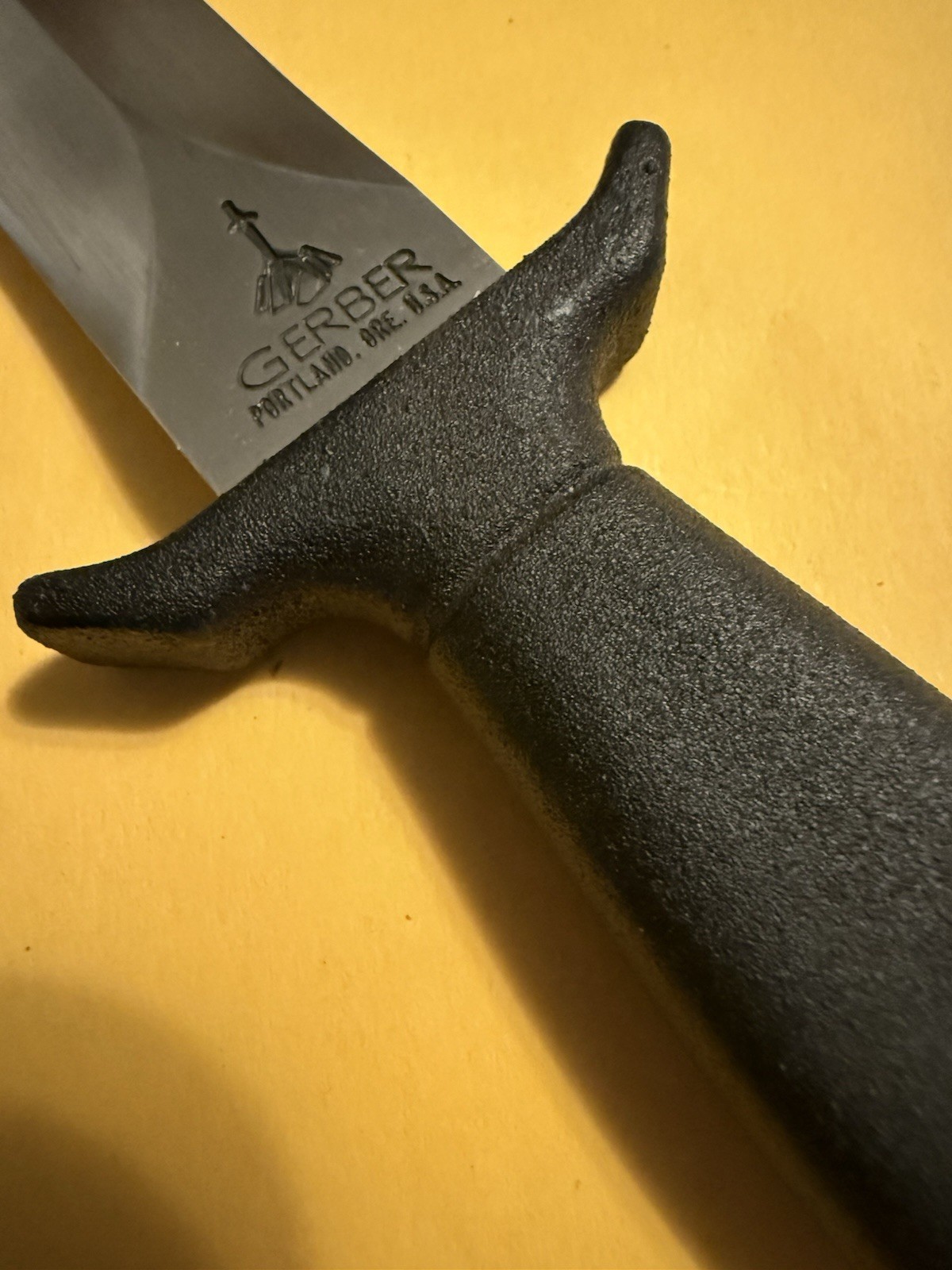 Gerber Mark I Boot Knife Used Early 1980s Portland USA Vintage