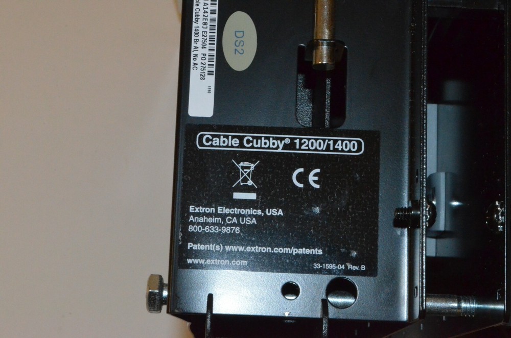Extron Cable Cubby 1400 with 2 AC Modules *Used* 275128