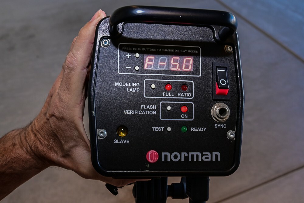 Norman studio lights and complete studio set up