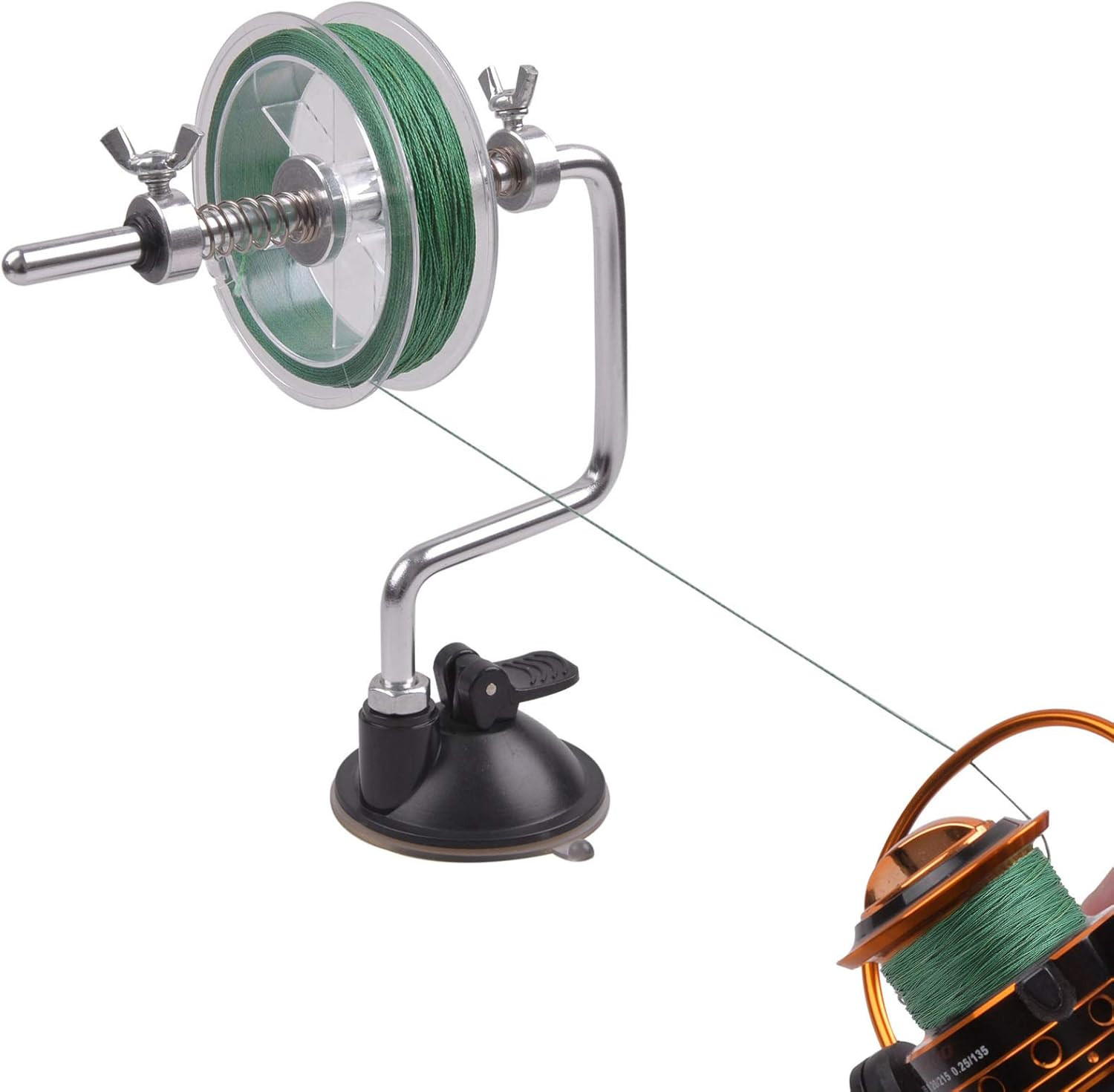 Fishing Line Spooler Winder, Adjustable Fishing Reel Spooler Spooling Station fo