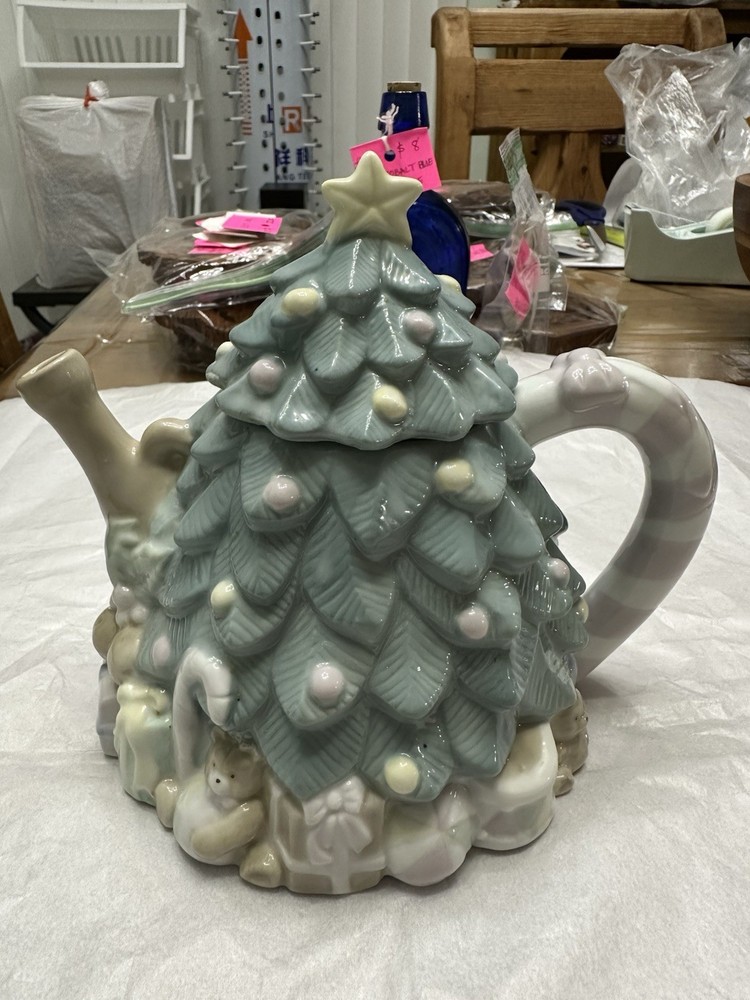 Christmas Tree Tea Pot By Lennox
