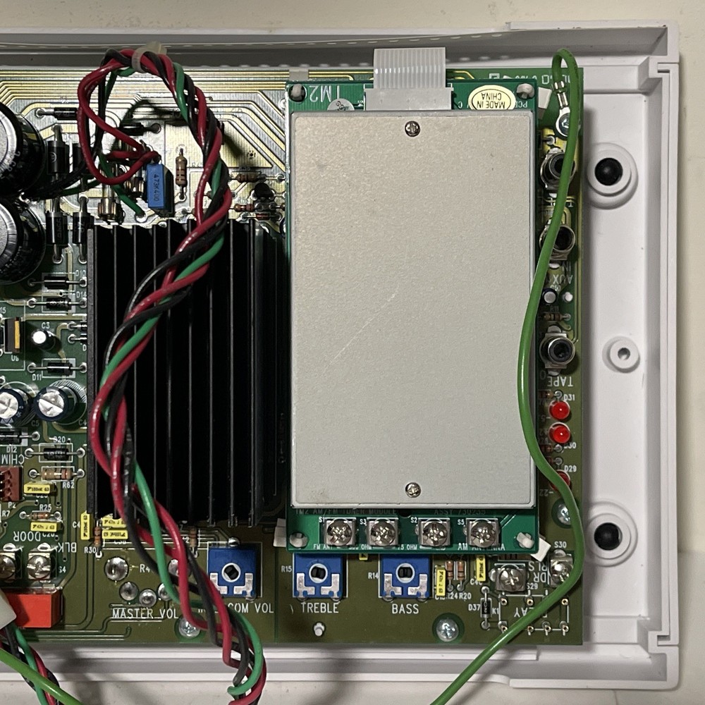 M&S Systems Model MC602 Intercom Panel (FOR PARTS, AS-IS)