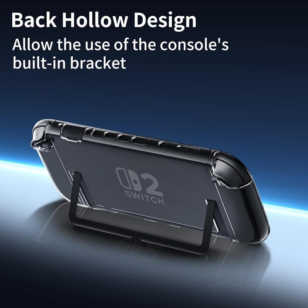 Case For Nintendo Switch 2 Console and Joy-Con Controller with Screen Protector