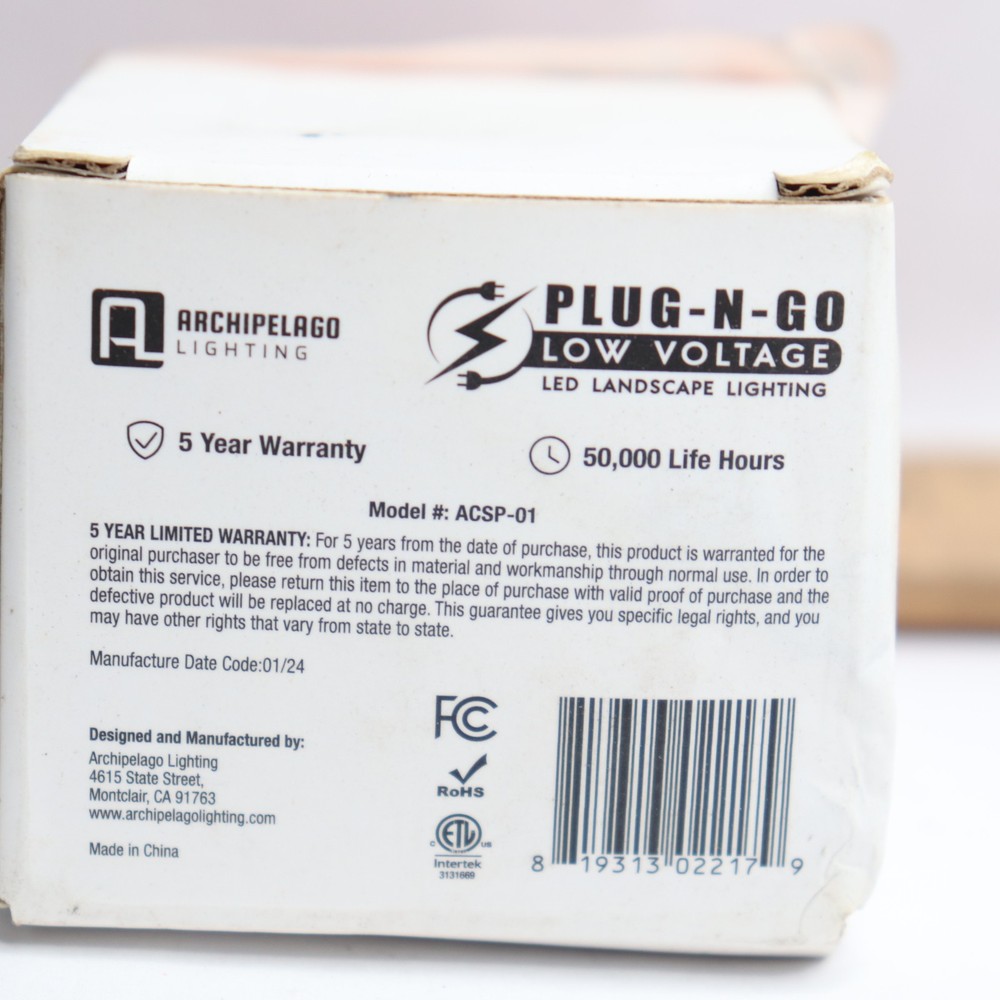 Archipelago Lighting Plug-N-Go Y Branch Connector