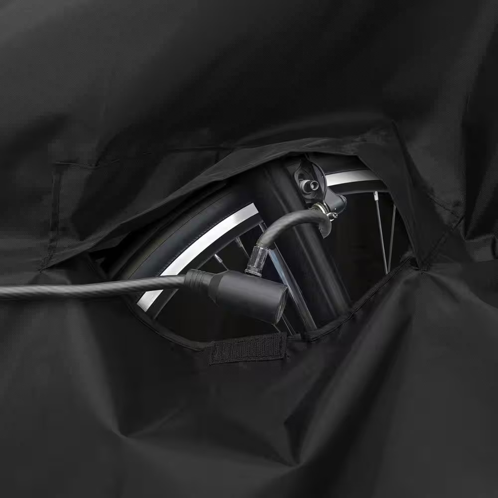 Black Bicycle Cover