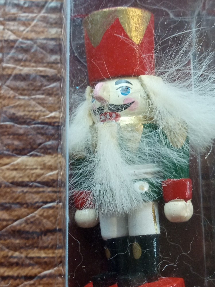 Handcrafted Nutcracker King Pin 3” Set Of 2