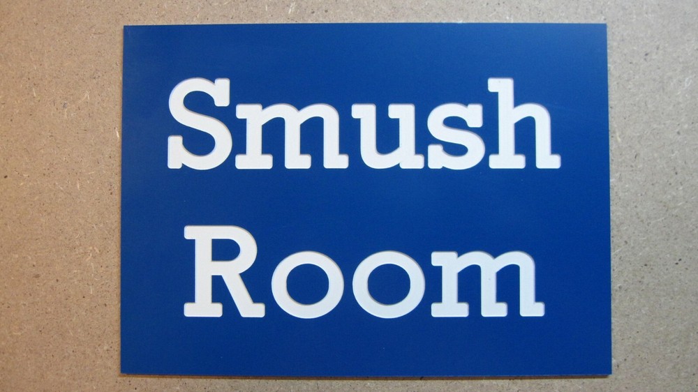 Custom Engraved Personalized Plastic Sign - new - 6"x8"