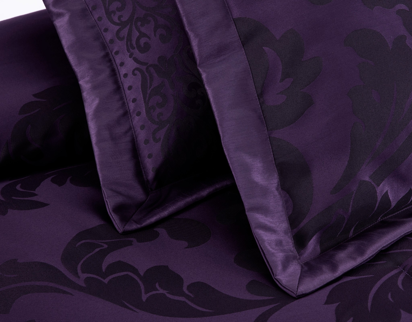 Chezmoi Collection Royale 7-Piece Bedding Set Jacquard Floral Comforter Set