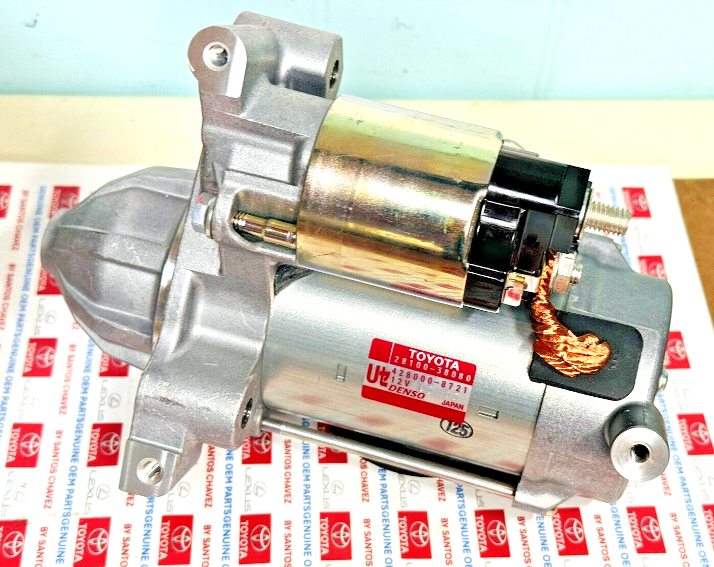 2007-22 Tundra,Sequoia,Land Cruiser 5.7L V8 Starter GENUINE OEM PART 28100-0S050