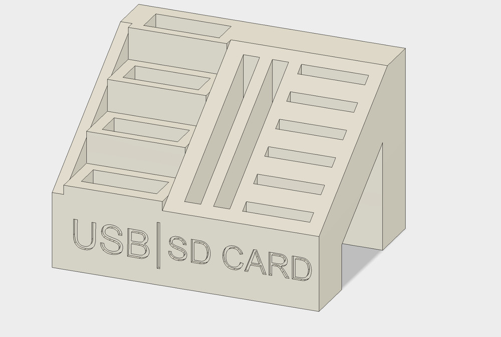 SD Memory Card MicroSD Card USB Stick Holder Stand
