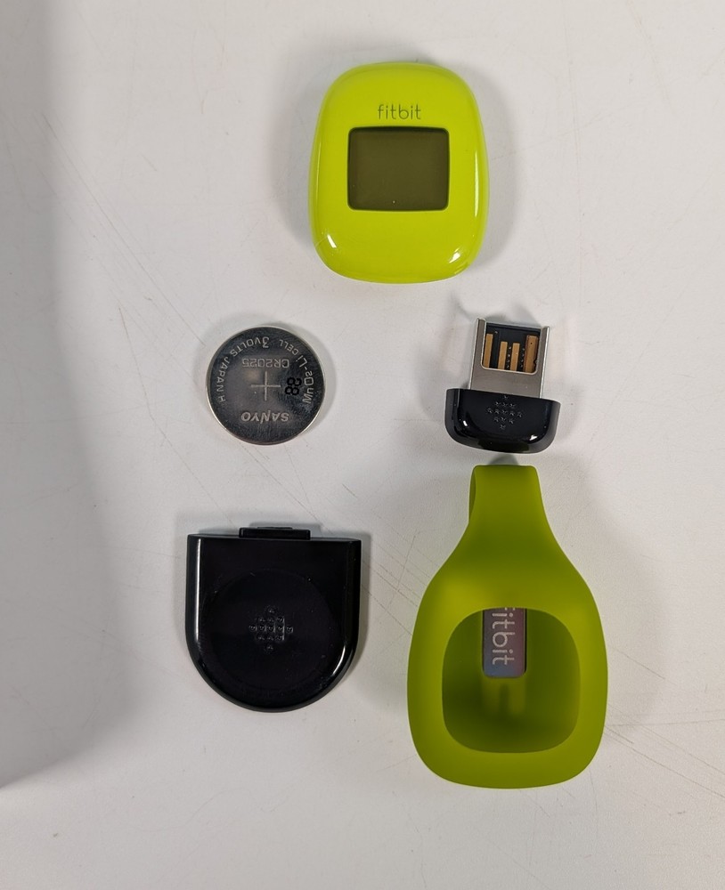 Fitbit Zip Wireless Activity Tracker Lime Green - Lightly Used with Box