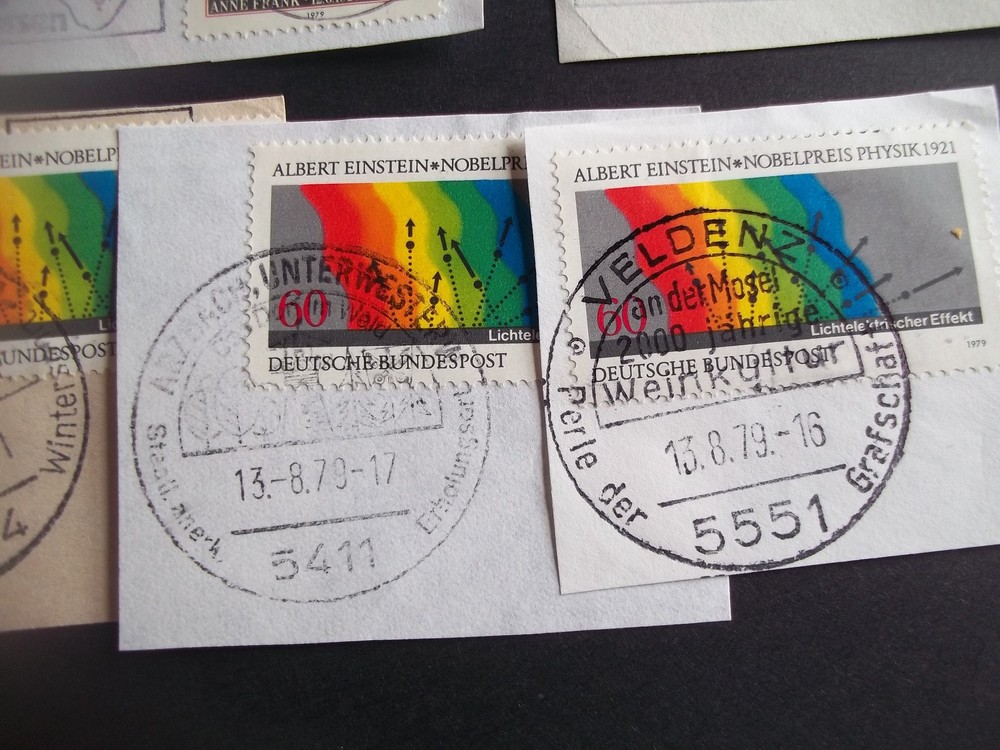 24x 1979 special / commemorative cancels Germany