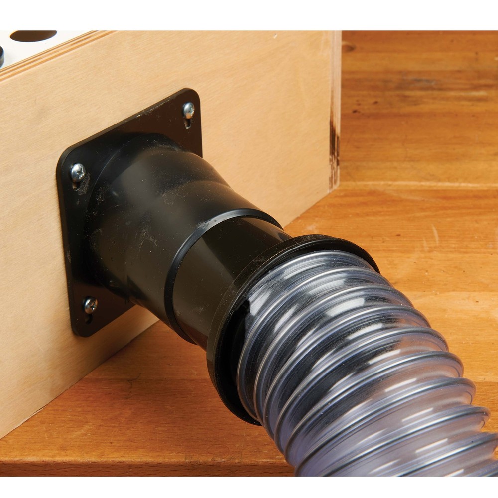 2.5" Diameter Clear Dust Collection Hose