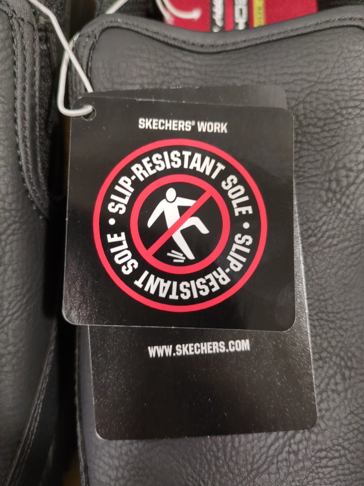 Skechers Shoes Mens 9 Groton Slip Resistant Relaxed Fit Work Slip On