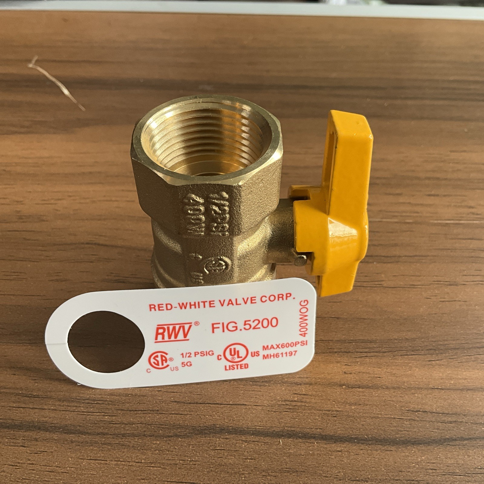 RWV 3/4 GAS BALL VALVE 600 PSI BRANDNEW  MADE IN USA FREE SHIPPING 20 PIECE PACK