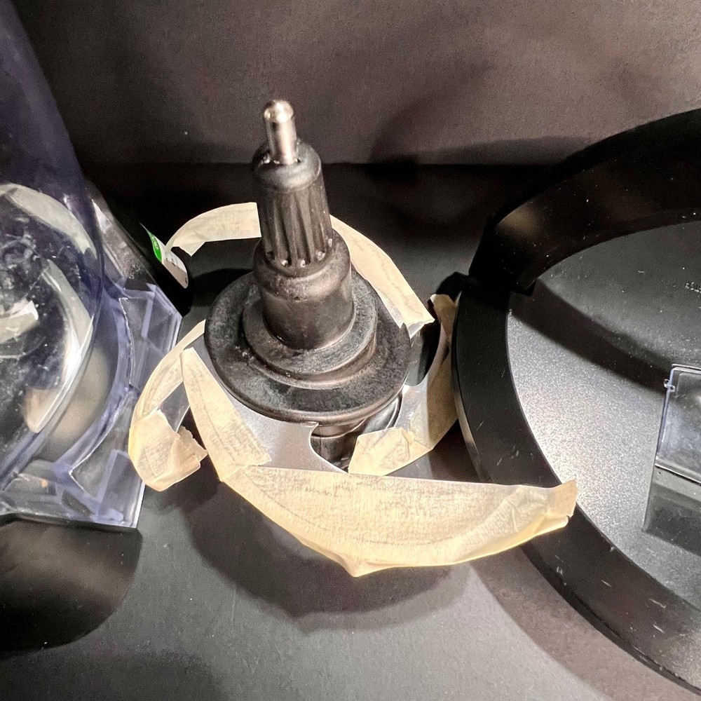 Ninja 64oz Food Processor Pitcher Lid Blade Set Black Clear Replacement