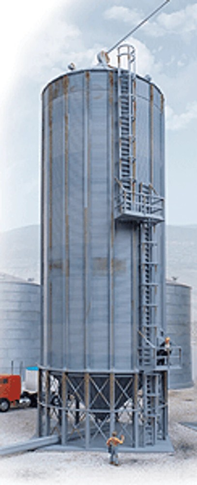 Walthers 933-2937 Wet-Dry Grain Storage Bin 2-Pack