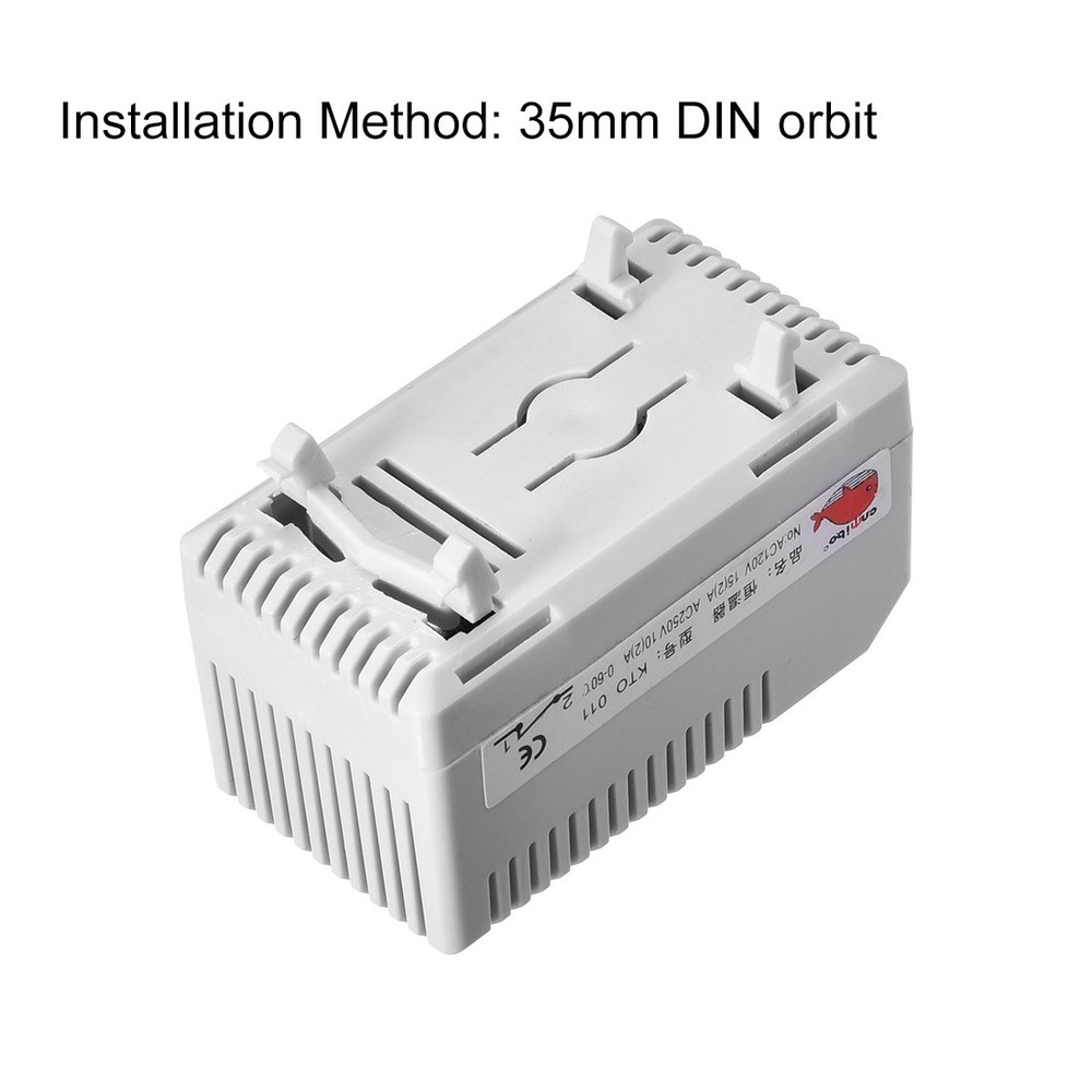 Adjustable Compact N.C Temperature Controller Switch,0-60℃,Mechanical Thermostat