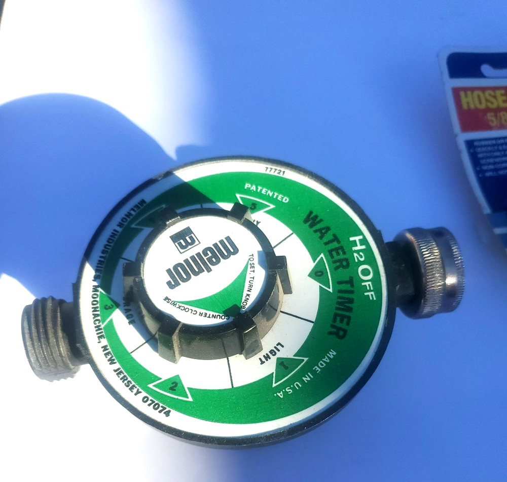 Vintage Melnor Time a Matic Water Control Automatic Timer NOS open original box
