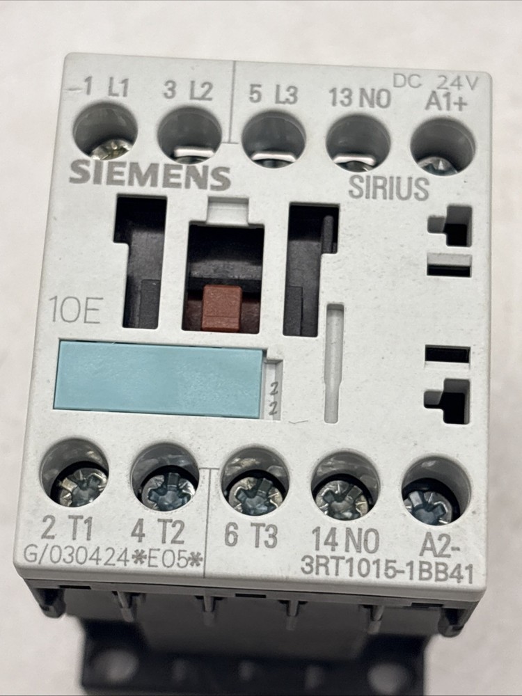 SIEMENS 3RT1015-1BB41 CONTACTOR
